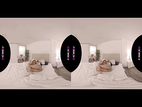 ❤️ PORNBCN VR Deux jeunes lesbiennes se réveillent excitées dans la réalité virtuelle 4K 180 3D Geneva Bellucci Katrina Moreno ❤ Porno à noi
