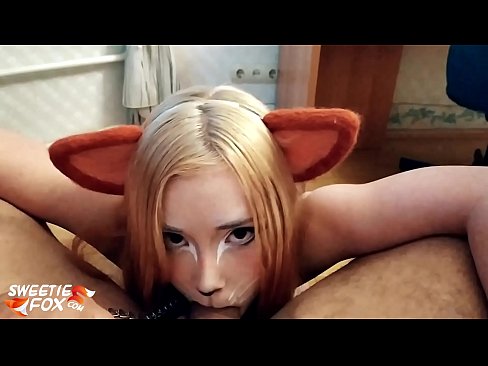 ❤️ Kitsune ingoia cazzo è cum in bocca ❤ Porno à noi